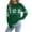 B-Green, variant on KHONTS Sweater Christmas for Women Turtleneck Long Sleeve Knit Sweaters Casual Loose Holiday Jumper Tops Winter Outfits C-Red XL