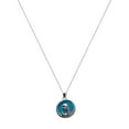 thumbnail image 2 of Fiudx Colgante de Ópalo Azul, Elegante Collar para Mujer, Joyería de Aleación de Moda, Accesorio Llamativo, Regalo para Fiesta, Banquete, Compromiso, Una Impactante Declaración de Moda Femenina., 2 of 6