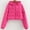 Hot Pink, variant on WXLWZYWL Women's Winter Thick Puffer Coat Warm Jacket Hooded Baggy Zip Up Short Quilted Jacket Outerwear Packable Ultra Light Weight Short Down Jacket