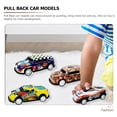 thumbnail image 2 of 25pcs Pull Back Small Car Toys Simulation Crash Resistant Car Toy Cartoon Car Toys, 2 of 6