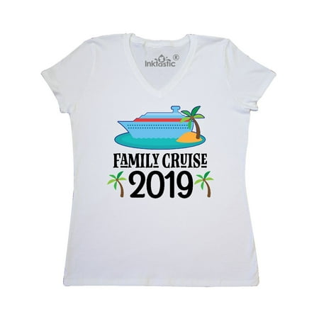 Family Cruise 2019 Vacation Women's V-Neck