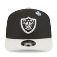 thumbnail image 2 of Men's New Era  Black/Silver Las Vegas Raiders 2026 NFL Draft 9SEVENTY Adjustable Hat, 2 of 6