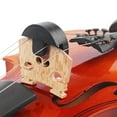 thumbnail image 1 of UPOUART Rubber Violin Mute Clip on Bridge Sound Reducer for Practice Sessions Black, 1 of 6