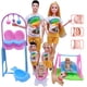 thumbnail image 1 of Pregnant dolls, big bellies, a family of 6 dolls, pregnant women giving birth, girl toys, 1 of 1