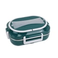 thumbnail image 2 of Wzzjkit Three Compartments Leakage Proof Heating Electrical Lunch Box Plug in Heat Preservation Two in One Lunch Box, 2 of 6