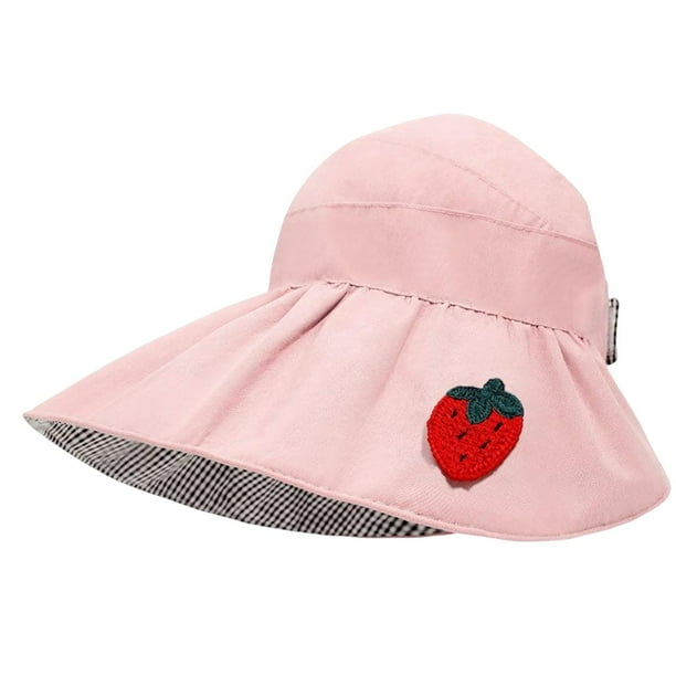 Sombrero de sol Hugo de pescador de verano para mujer Rosado