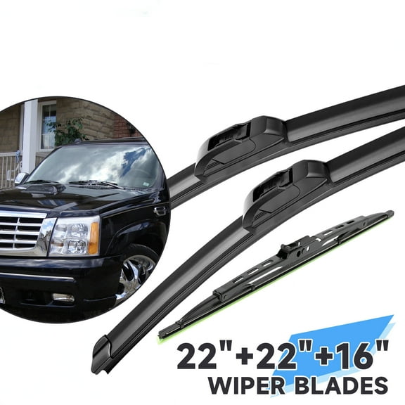 MODIGT Windshield Wipers Blades 22" 22" 16" Replacement for Chevy Suburban 1500/2500 2000-2006,GMC Envoy 2002-2006