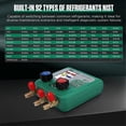 thumbnail image 1 of Manifold Gauge Air Conditioner Refrigerant Leak Manifold Vacuum Pressure Temperature Tester Digital Manifold Gauge Meter, 1 of 5