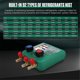 thumbnail image 1 of Manifold Gauge Air Conditioner Refrigerant Leak Manifold Vacuum Pressure Temperature Tester Digital Manifold Gauge Meter, 1 of 5