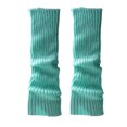 thumbnail image 3 of ITFABS Women Leg Warmers, Solid Color/Rainbow Stretch Knitted High Socks, 3 of 9