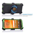 thumbnail image 2 of Value Pack ! for 6" Moto E5 Plus Moto E5 Supra XT1924 360° Cover Screen Protector Clip Kickstand Holster UGG Case green, 2 of 4