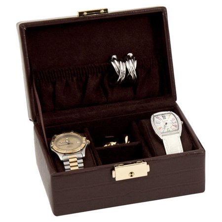 Bey-Berk Croco 2 Watch Box