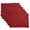 Red, variant on Quilted Placemats Set of 6 Washable-13x18 inches Rectangular Placemats for Kitchen Table-100% Cotton Fabric Rectangular Table Mats