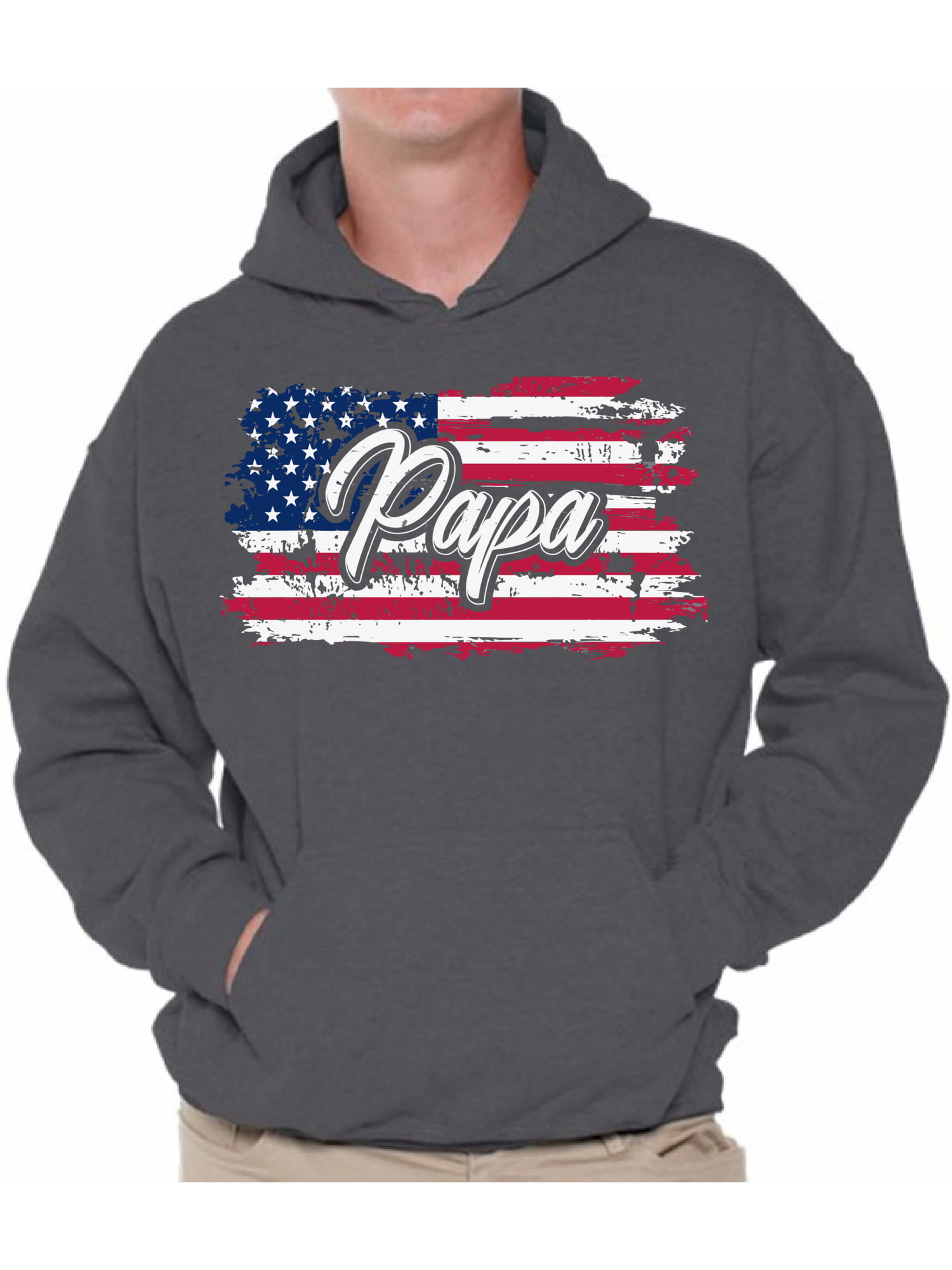 Awkward Styles Unisex USA Flag Eagle Patriotic Hoodie Hooded Sweatshirt Independence Day Gift 4th of July 