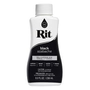 (2 pack) Rit, All Purpose Liquid Dye, Black, 8 fl oz