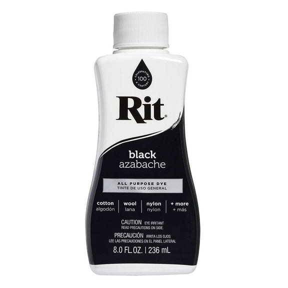 Rit, All Purpose Liquid Dye, Black, 8 fl oz