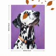 thumbnail image 3 of Dalmatian Dog Portrait Canvas Print Wall Art for Living Room Bedroom Office Pet Lover Home Decor Wall Art, 3 of 8