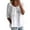 522_White, variant on Women's Long Sleeve T-shirt Women'S Floral Embroidery Round Neck Loose Half Sleeve Casual Blouse 3/4 Sleeved T Shirt Loose Large Size T Shirt, Women's Long sleeve T-shirt M