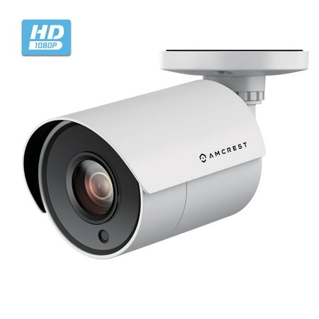 Amcrest Full HD 1080P Bullet Outdoor Security Camera (Quadbrid 4-in1 HD