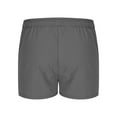 thumbnail image 5 of YUGYXL Quick Dry Sport Shorts for Men Waterproof Lightweight Workout Shorts Active Athletic Shorts with Pockets Dark Gray XL, 5 of 6