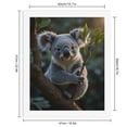 thumbnail image 2 of Paint By Numbers Kit for Adults Beginner - DIY Koala Tree Sunlit Leaves Canvas Painting Kits for Adults, Frameless Paint By Number for Adults for Home Wall Decor 16x20 Inch, 2 of 7