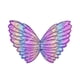 thumbnail image 2 of Lovely Girls Butterfly Wing Prop Kids Cosplay Angel Elf Apparel Child Fancy Dress Up Fairy Wing para fiesta Stage Performance Festival , estilo A Hugo Ala de vestuario, 2 of 8