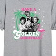 thumbnail image 3 of Golden Girls - Have A Golden Christmas - Juniors Ideal Flowy Muscle T-Shirt, 3 of 5