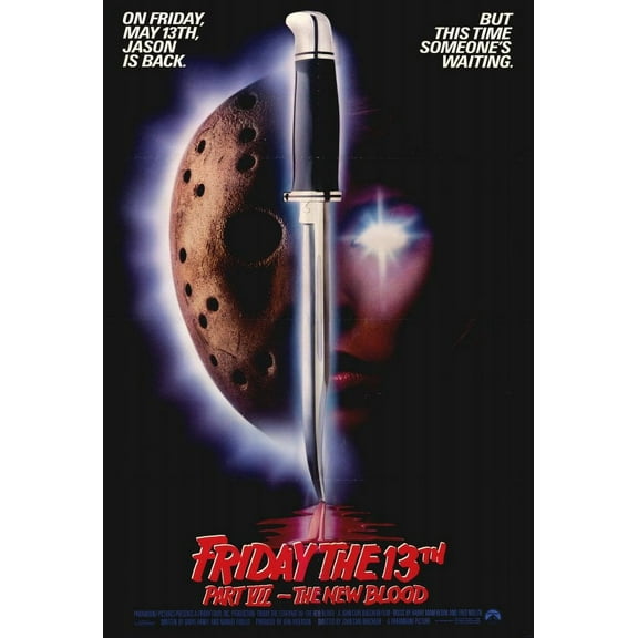 Friday the 13th Part 7 - The New Blood (1988) 11x17 Movie Poster