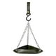 thumbnail image 1 of Cesta de alimento de cuero para aves con gancho exterior • 7,7x7,7,7x1,6 pulgadas • Fácil de limpiar y desmontar • Decoración de jardín y patio, 1 of 2