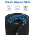 thumbnail image 7 of Blue LinesLine Theme&nbsp;mouse Padswaterproofwashable&nbsp;for Office Home Work Gaminggaming Mouse PadRubber Base Mousepad with Stitched Edges 31.5x11.8inches, 7 of 7