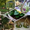 thumbnail image 5 of Efavormart Set of 2 |  Natural Twig Green Heart Preserved Moss Planter Box - 14" & 11", 5 of 11