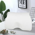 thumbnail image 2 of Arch U Shape Pillow Curved Memory Foam Sleeping Neck Pillow for Couple, 2 of 12