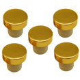 thumbnail image 3 of kurtrusly 5 Pieces T-shape Wine Stopper Silicone Plug Cork Bottle Stopper Cap Golden 1Set, 3 of 6