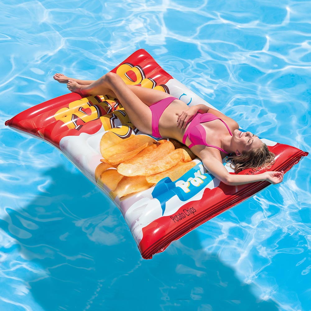 69" x 52"  58775EP Intex Inflatable French Fries Pool Float 