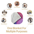 thumbnail image 4 of To My Wife The Day I Met You I Found My Missing Piece Fleece Blanket Home Decor Valentine's Day To Wife, 60x80in Fleece Blanket, 4 of 6