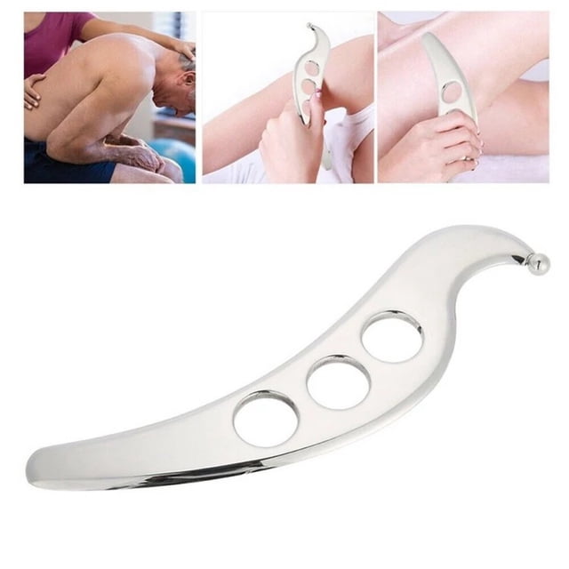 Cuchillo fascial Little Bird Cuchillo de liberación miofascial Acero inoxidable Relajación de músculos y tejidos blandos Herramientas de fisioterapia deportiva Masajeador