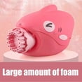 thumbnail image 2 of Kids Shark Bubble Gun Toys Summer Water Soap Bubble Blower for Electric Shark Bubbles Machine Toy Children Gift, 2 of 4