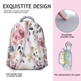 thumbnail image 5 of "Floral Sunflower Backpack for Women - Durable Water-Resistant School Backpack with Laptop Pocket, Spacious Design for College, Work, Commute - Wildflower Print, Stylish & Functional", 5 of 6