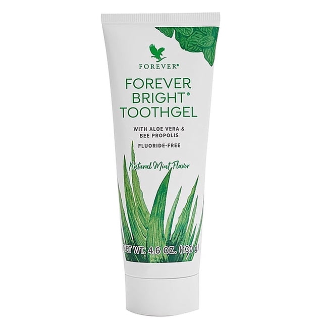 Gel de dientes Forever Living Bright con aloe vera sin flúor 135 ml