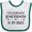 White and Green, variant on Inktastic Celebrate Juneteenth Boys or Girls Baby Bib