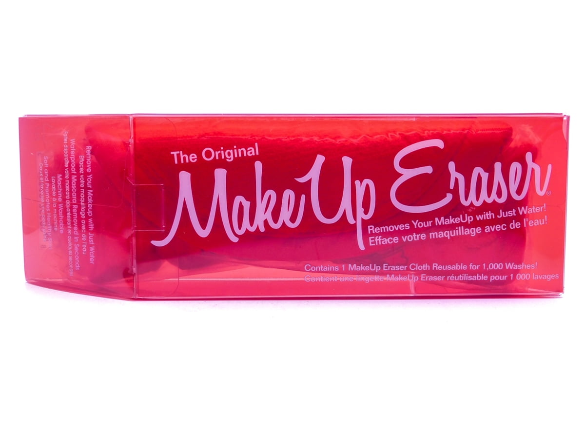 MakeUp Eraser Make Up Eraser 1 Cloth Reusable for 1,000 Washes; The Love Red