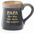 thumbnail image 2 of Burton & Burton Mug Papa The Man The Myth, 2 of 2