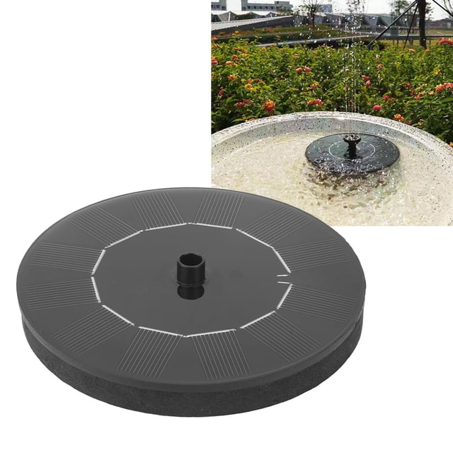 Bomba De Fuente Solar, Kit De Accesorios De Pulverización De Agua Con Boquilla De 7 Piezas Para Jardín De Baño De Pájaros