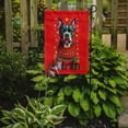 thumbnail image 2 of Staffordshire Bull Terrier Holiday Christmas Garden Flag 11.25 in x 15.5 in, 2 of 8