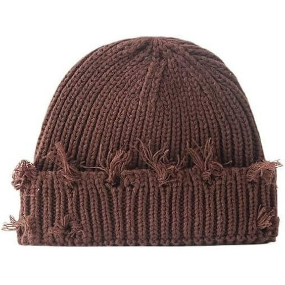 YooGuoGuo Y2k Beanie for Women Crochet Hats Holes Beanies Hat Grunge Accessories Emo Slouchy Warm Men Knitted Hats