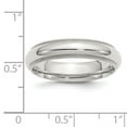 thumbnail image 5 of Bridal QCFM050-8.5 5 mm Sterling Silver Milgrain Comfort Fit Band, Size 8.5, 5 of 8