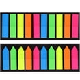 thumbnail image 1 of icolorfuled 2 Sets Sticky Index Tabs Book Page Markers Annotation Tabs Page Index Markers, 1 of 6