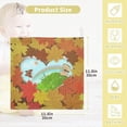 thumbnail image 2 of SKYSONIC 5 PCS Autumn Maple Leaves Baby Muslin Washcloths, Colors Butterfly Face Towel Burp Cloths Ultrasoft Absorbent Cotton Bath Wipes Towels for Newborn Boys Girls, 2 of 7