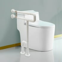Toilet Grab Bars, Bathroom Safety Handrails, 250kg Load Bearing, Stainless Steel Handicap for Elderly