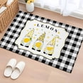 thumbnail image 2 of Summer Lemon 2x3 Area Rugs for Living Room, Gonome Non Slip Floor Mat Washable Low-Profile Indoor Carpet for Bedroom, Dining Room, Bathroom, 2 of 9